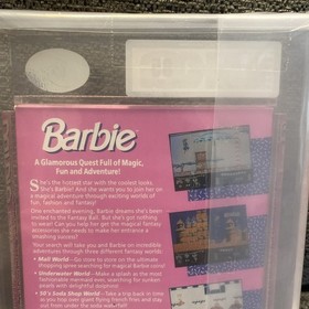 Barbie Nintendo Nes PAL A CIB UKG 85 Near Mint #1 Highest Graded Globally