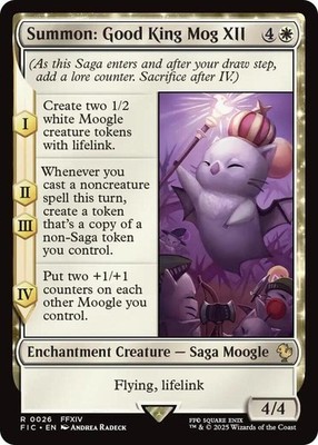 Summon: Good King Mog XII (R) Commander: FINAL FANTASY 26 NM