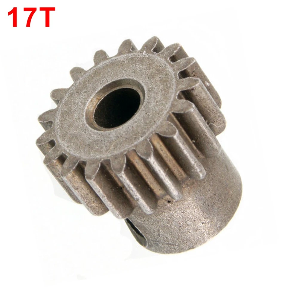 5Pcs/10Pcs Metal Spur Diff Main Gear &Motor Pinion Cogs For HSP 1/10 RC Car - Image 4 of 4