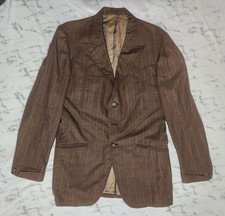 Vintage Brown Western Sports Coat Lasso 42R