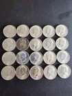 1964 Kennedy Half Dollars $10 Face 90% Silver Lot 20 Coins BU