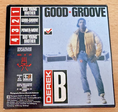 Derek B   Good Groove / Bad Young Brother (Maxi CD) 80s finest Hip-Hop