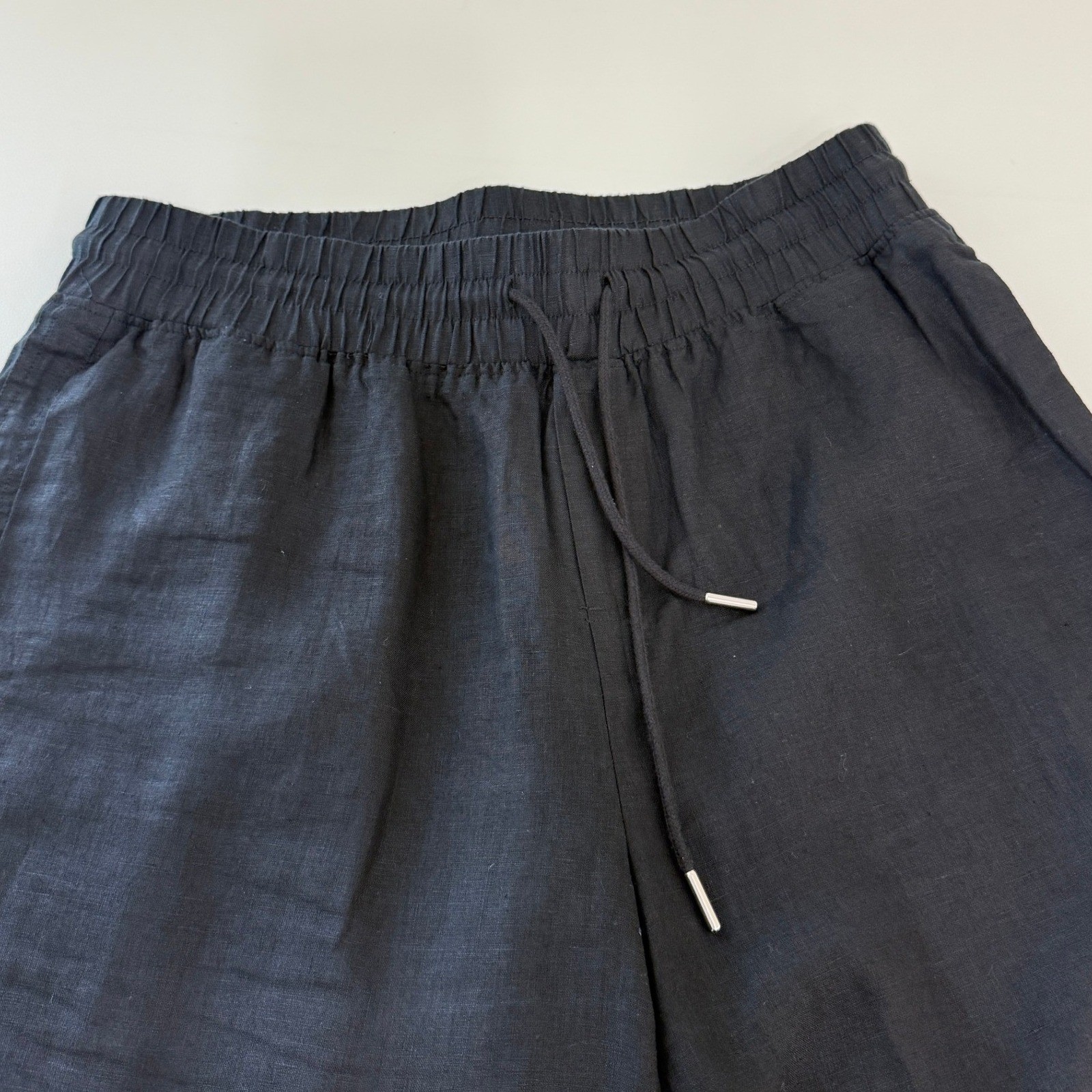 Quince European Linen Wide Leg Pants Women XL 26