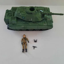 1982 G.I. Joe MOBAT MOTORIZED BATTLE TANK w/ Steeler Vintage  *Works*  Complete