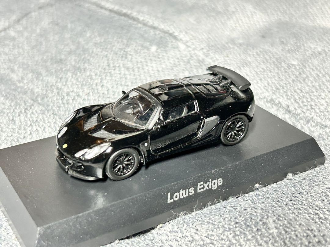 Kyosho 1 64 Lotus Exige Black Diecast Car With Blister Card