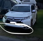 Plastic Front Lip Face Fr Bumper Lwr COVER TRIM MITSUBISHI PAJERO SPORT 2017