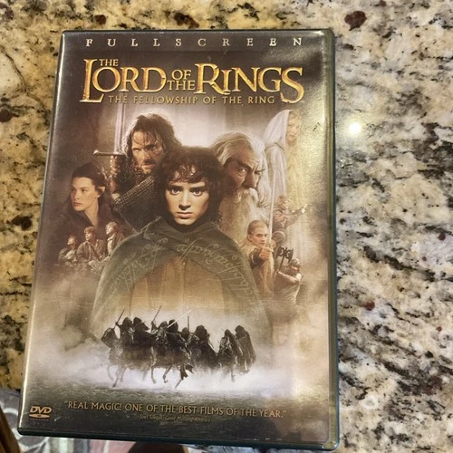 The Lord of the Rings: The Fellowship of the Ring (DVD, 2001)