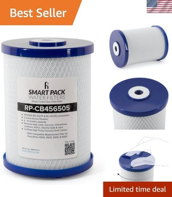 High Purity Coconut Shell Activated Carbon Water Filter - 750 GPD Life Span -...