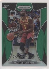 2019-20 Panini Prizm Draft Picks Green Prizm Marial Shayok #56 2k5
