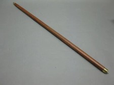 34'' Antique Designer Brass Head Premium Wooden Walking Cane Stick Gift