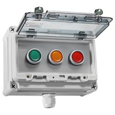 Push Button Switch IP67 Outdoor Waterproof Button Switch Box Green/Yellow/Red...