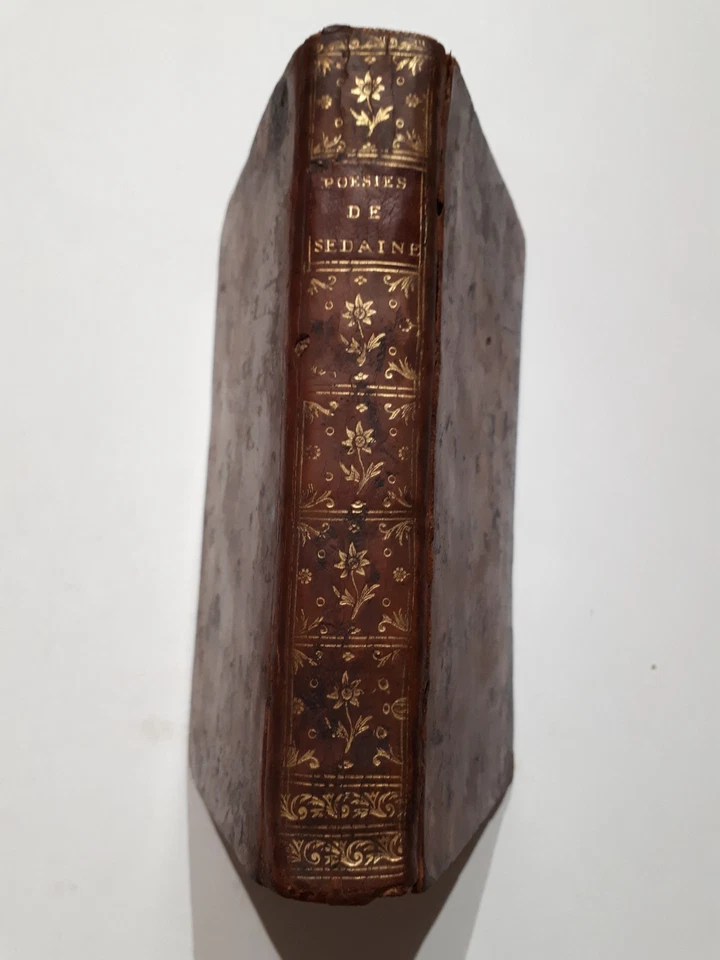 SEDAINE RECUEIL DE POESIES AVEC DES AIRS NOTES 1760.  XVIII ème - Photo 2/4