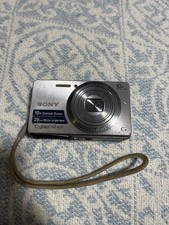 Sony Cyber-shot DSC-W690 16.1MP Digital Camera Silver FOR PARTS HAS ISSUES