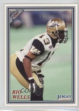 2000 Jogo CFL Rio Wells #118 z9k