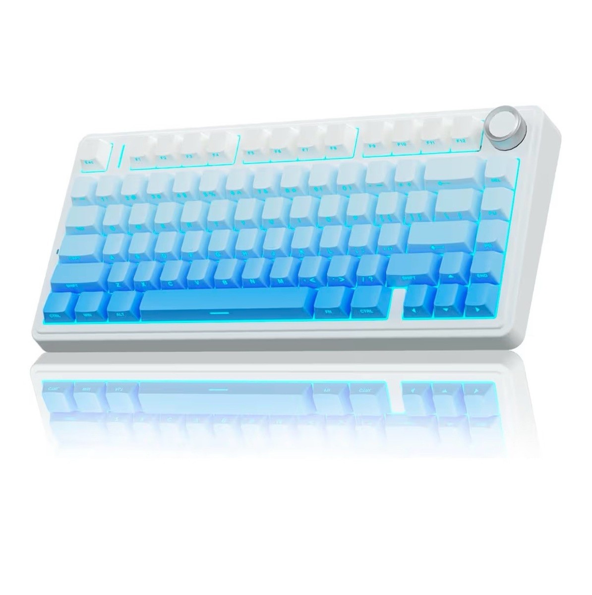 キーボード AULA F75 Customized Mechanical Keyboard AULA F75 Pro Wireless Mechanical Keyboard,75% Gasket Hot Swappable