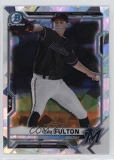 2021 Bowman Chrome Prospects Atomic Refractor Dax Fulton #BCP-32 0w47