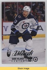 2024-25 Upper Deck Fleer Ultra Silver Foil Gabe Vilardi #22 READ 08a0