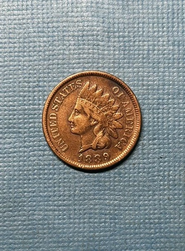 1889 Indian Head Cent Very Fine/Extremely Fine Condition Amazing Tone Lot #NY4