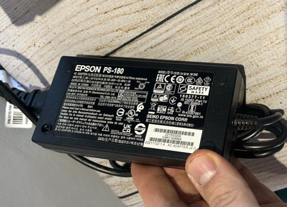 Epson Fast Receipt Thermal POS Printer M296A TM-T70II Incl New Power Supply - Image 4 of 4