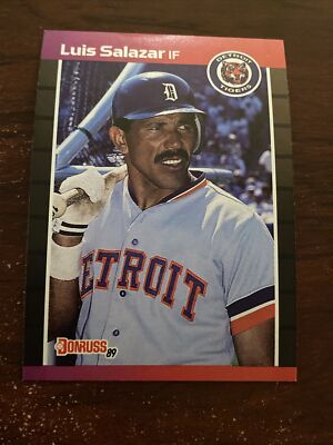 1989 Donruss #352 Luis Salazar Tigers C2844*