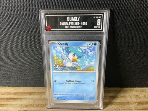 TCCG ERROR  Quaxly Sits High/Showcase ** Paldea Evolved Common NM/MINT 1/1 - Picture 1 of 2