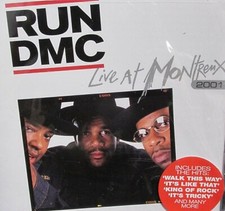 RUN DMC Live at Montreux 7-21-2001 *Sealed* CD Hype Sticker