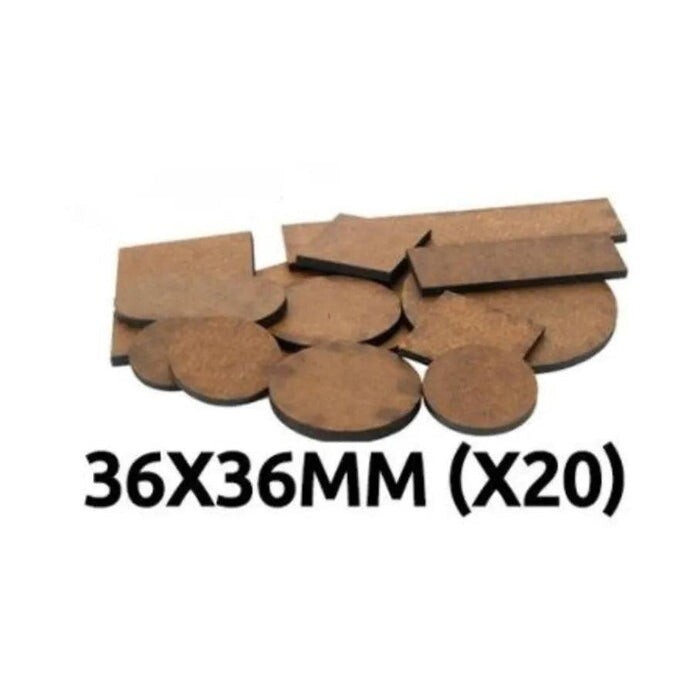 Gale Force 9: Экономичные подставки (36x36 мм) в упаковке из 20 штук GF9 GFEB53-B