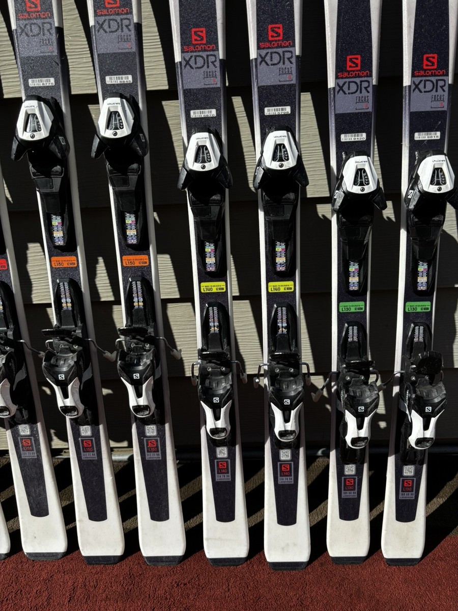 Salomon XDR Focus Skis ​w/ Lithium 10 Bindings 