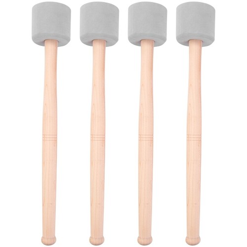 4pcs Large Box Mallets Sticks Mallets Foam Head Drum Mail2825
