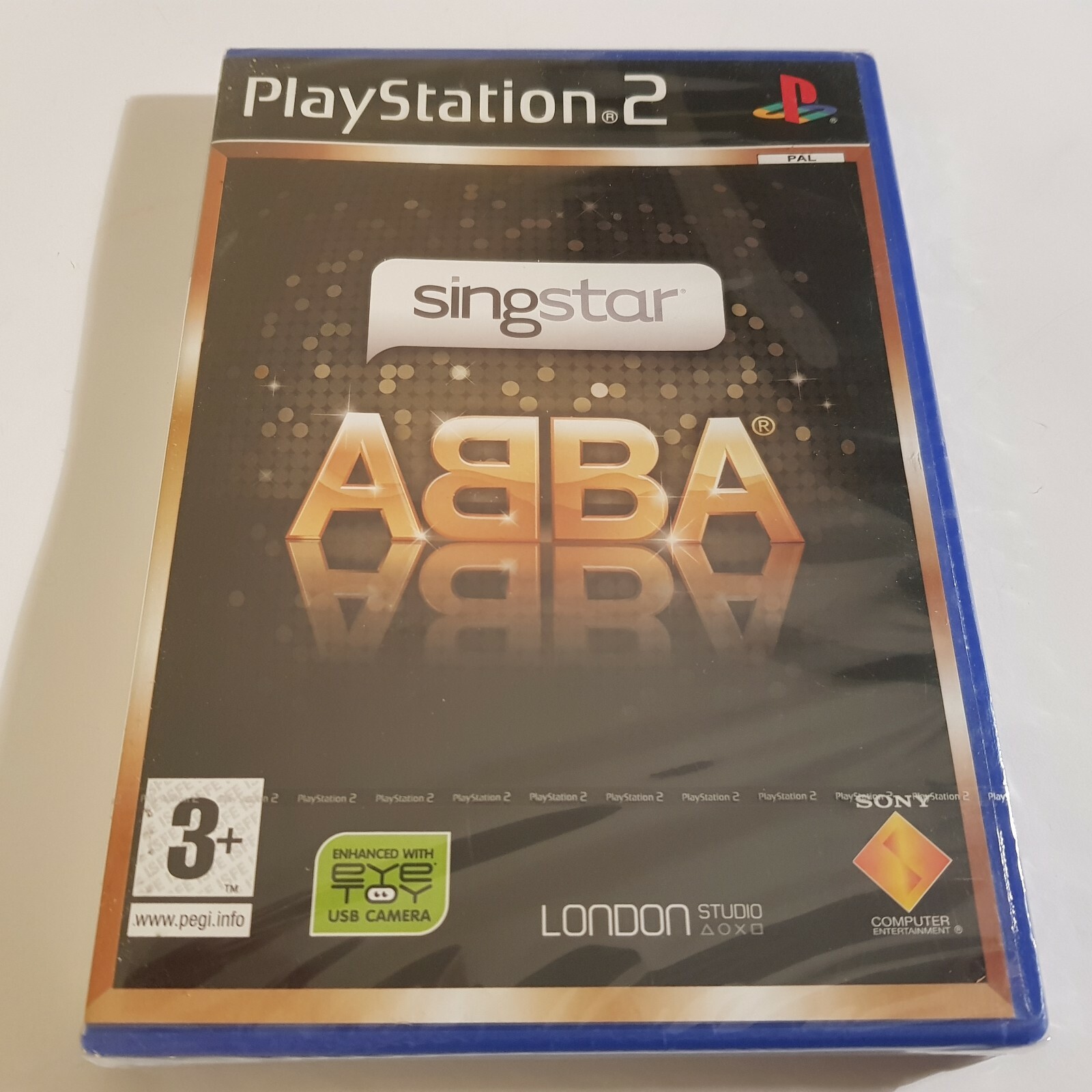 Sony Playstation PS2 game ABBA Singstar karaoke music classic hits 2008