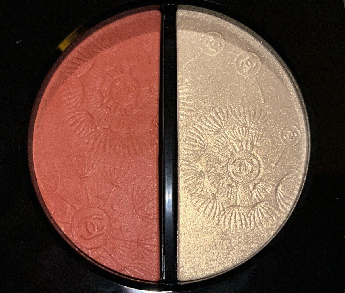 CHANEL　ジャルダン イマジネール　ゴールド　アンド　ピーチ CHANEL ジャルダン イマジネール ゴールド&ピーチパウダーチーク