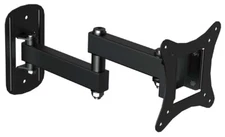 NEW Tilt Swivel Wall Mount/Mounting Arm Bracket TV LCD LED Vesa 75x75,100x100mm