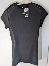 Adidas Men's Alphaskin Force Padded Compression Short Sleeve T-shirt Sz XL NWT