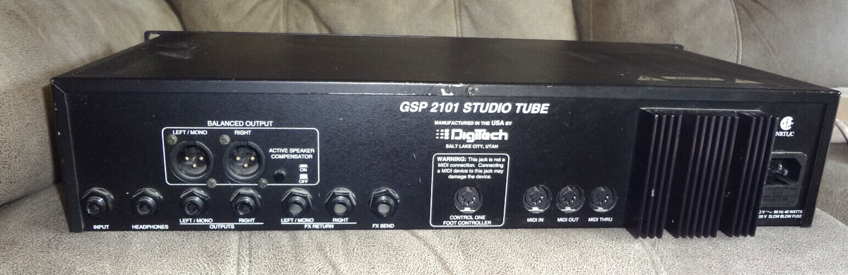Digitech GSP-2101 Studio Tube Preamp/Multi Effects Guitar