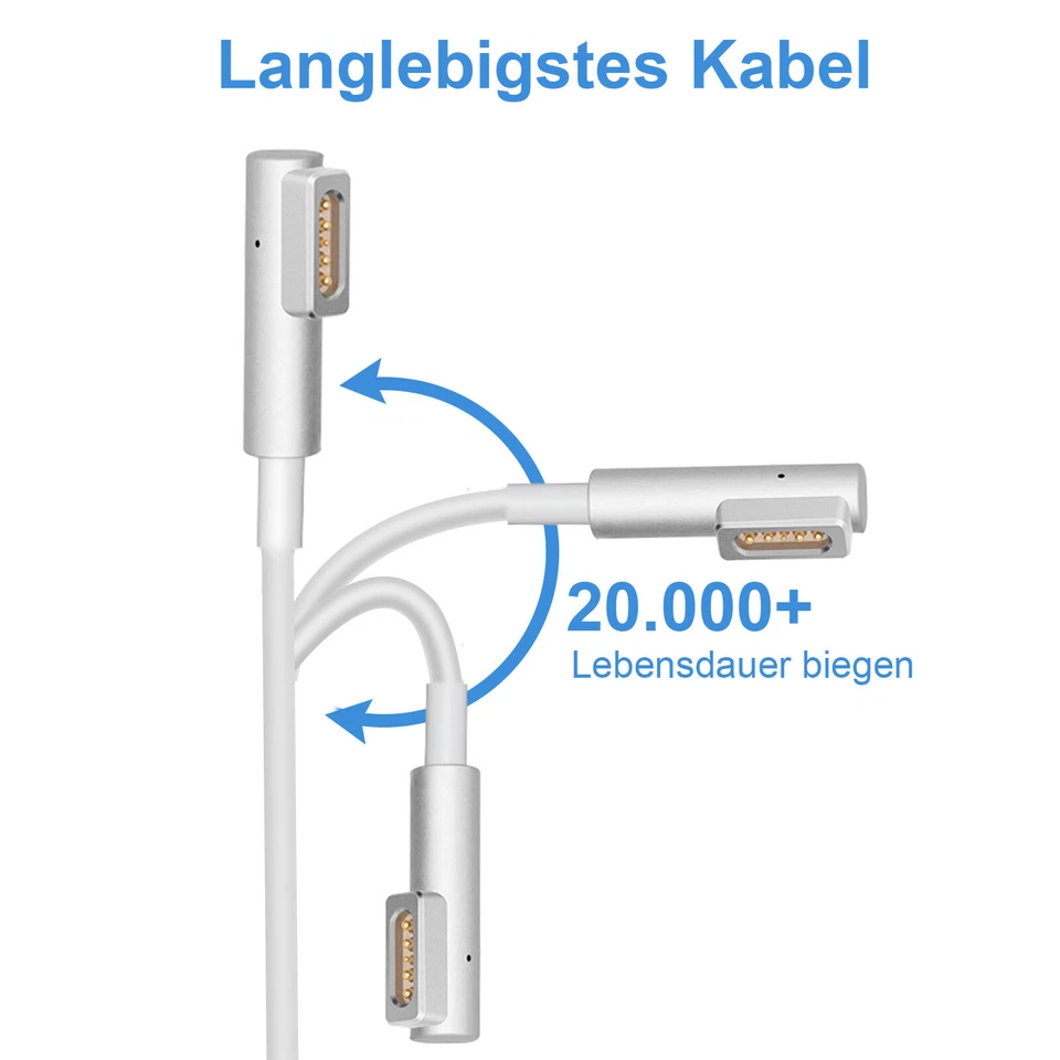 45W 60W 85W Netzteil Ladegerät für MacBook Air 11" MacBook Pro 13" 15" 17" - Bild 4 von 4