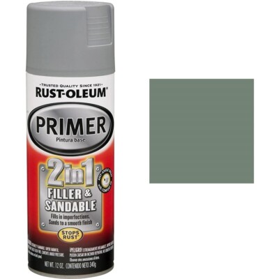 Rustoleum Car Paint Automotive 2-In-1 Filler Sandable Primer