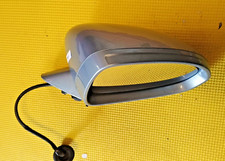 Vauxhall Corsa D 2006-10 DRIVER Side OS Right Wing Mirror: E1020873 (Light Blue)