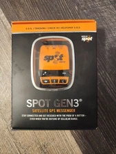 Spot Gen3 Satellite GPS Emergency Tracker, Messenger, Communicator, SOS Locator