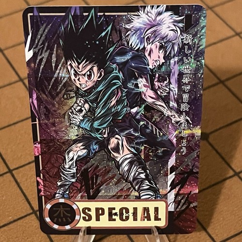 2024 Drip Card Hunter X Hunter Gon Killua Anime WRLD Prism Foil Holographic - Picture 8 of 9