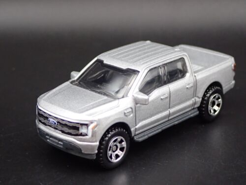 2022-2025 FORD F150 Fulmine Pick-Up Camion Argento 1/64 Scala Diecast Vettura - Foto 7 di 8