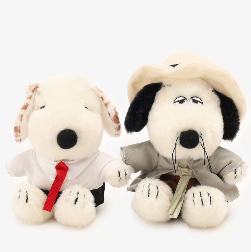 Peanuts Snoopy Plush Set of 6 Box Afternoon Tea Paris H145-166mm