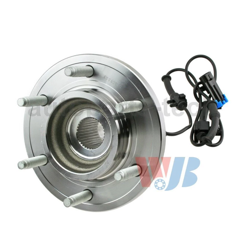 2x WJB Front Wheel Bearing and Hub Assembly For Hummer H3 2006 2007 2008 - Image 2 of 3