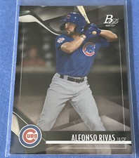 2021 Bowman Platinum Alfonso Rivas Prospect Card Chicago Cubs TOP-93 