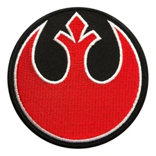 Squadron Rebel Alliance Jedi Order Patch (Iron on sew on-MTB24Z)