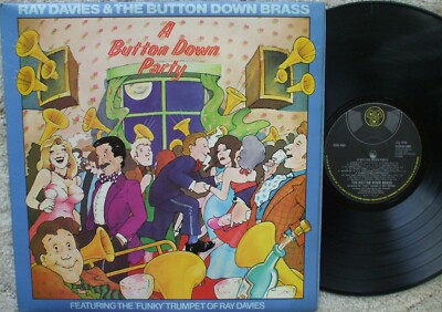 Ray Davies & The Button Down Brass - A Button Down Party  EXCELLENT- UK LP 