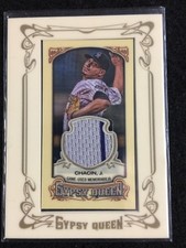 2014 Gypsy Queen: Baseball Jhoulys Chacin Game Used Memorabilia #GMR-JC🔥⚾️🔥