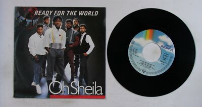 Ready For The World Oh Sheila GER 7in 1985 | eBay