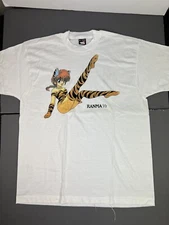 Vintage Ranma 1/2 Catgirl Shirt White XL DS Rumiko Takhashi Anime Manga Japan
