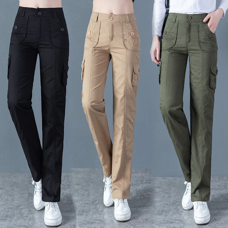 Skinny leg cargo pants womens 2025