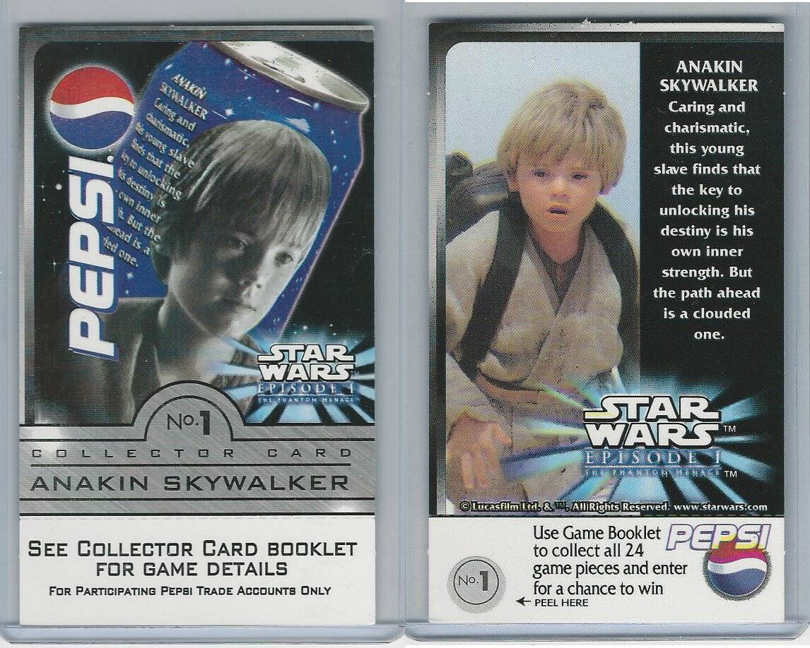 '99 STARWARS epsode1 スターウォーズ ANAKIN アナキン STAR WARS Episode I 1999 ANAKIN SKYWALKER Tatooine phantom